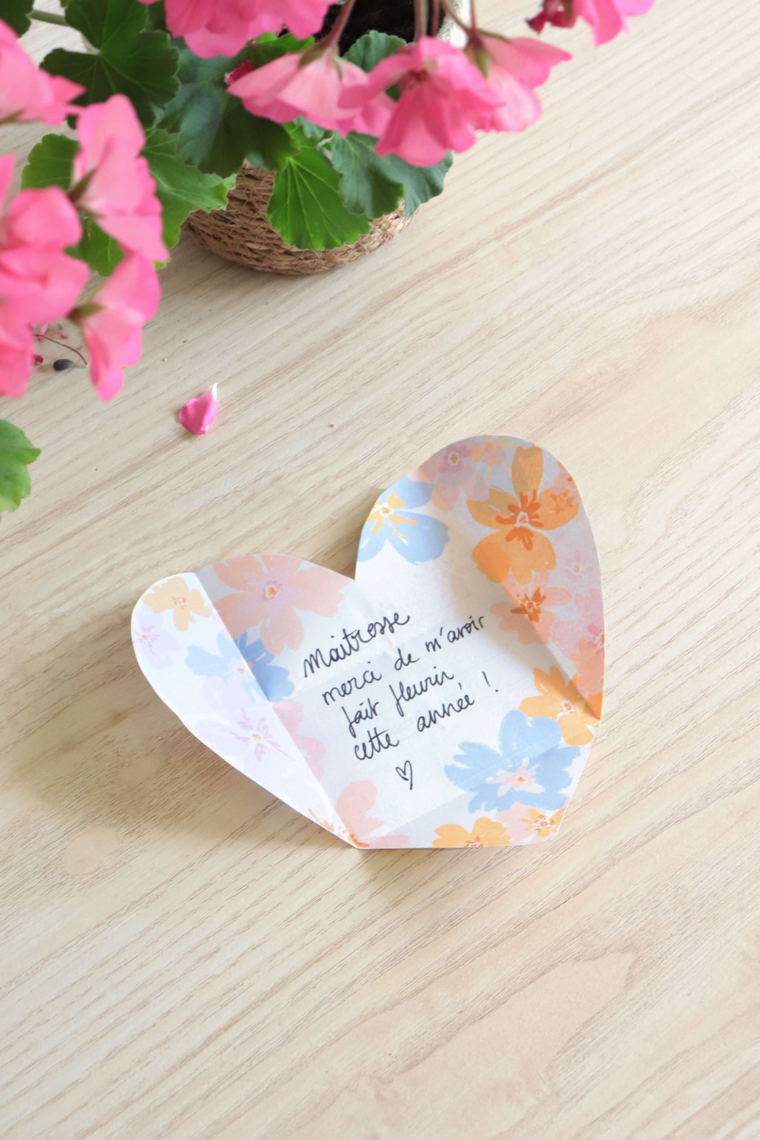 DIY Carte Coeur imprimable