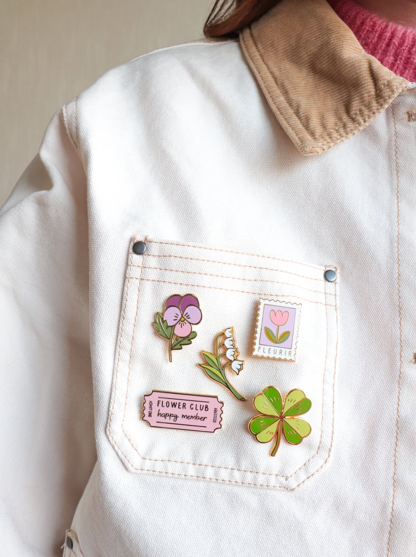 5 façons de porter ses pin's