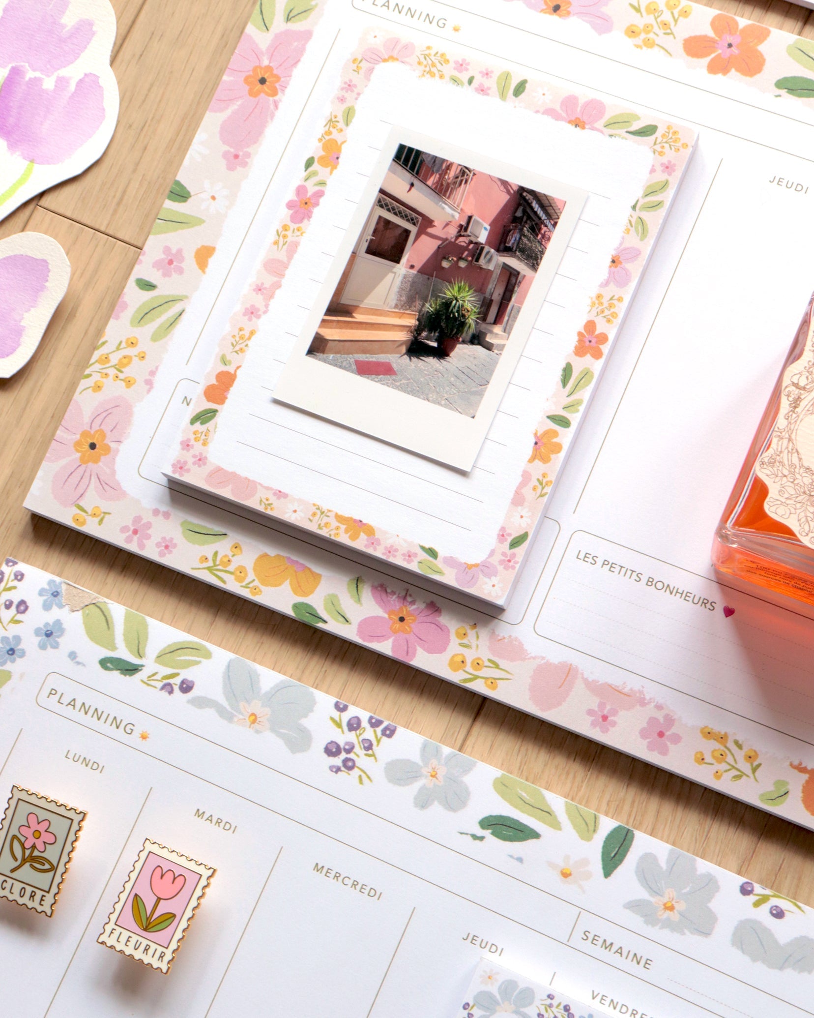 papeterie fleurie