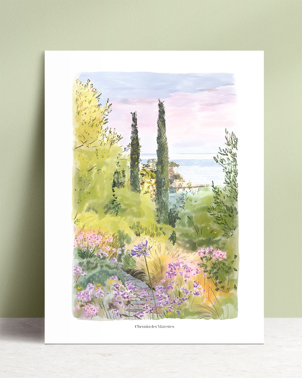 Affiche illustrée - Kassiopia A4