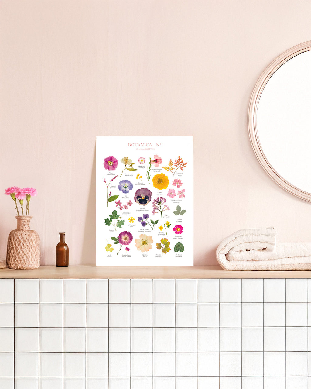 Affiche Herbier - Botanica n°1