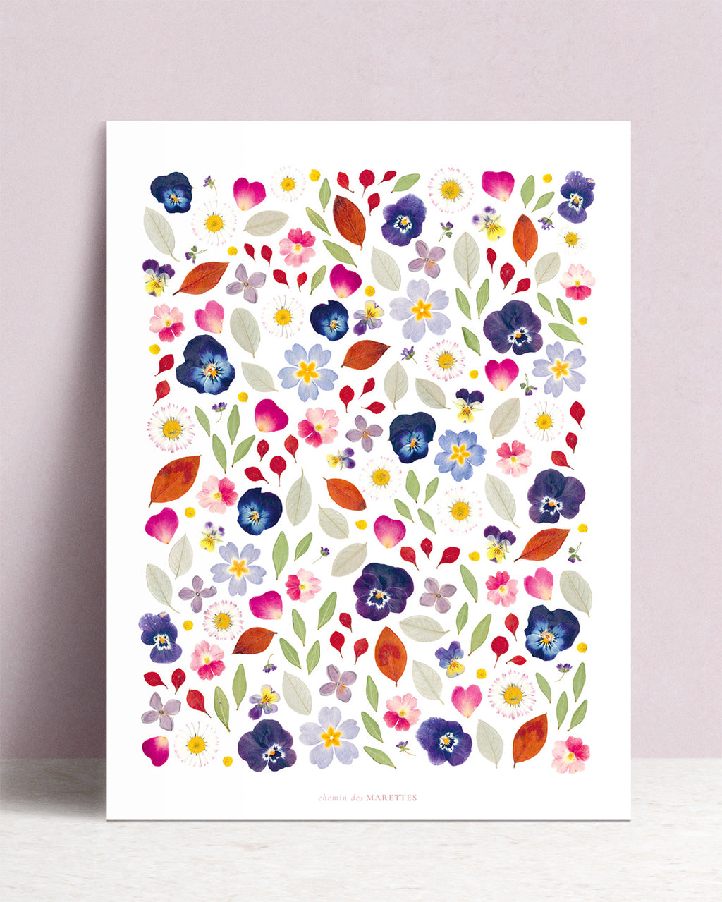 Affiche Herbier - Bouquet d’été