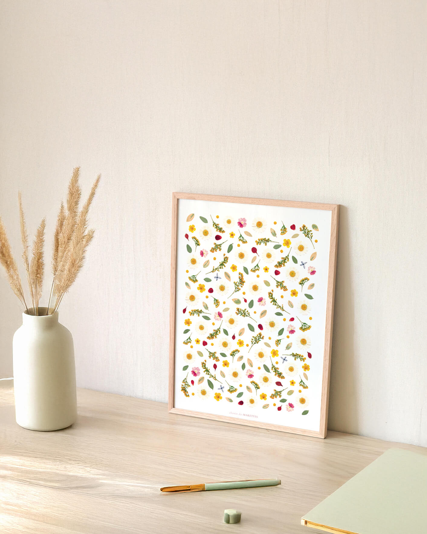 Affiche Herbier - Ensoleillée