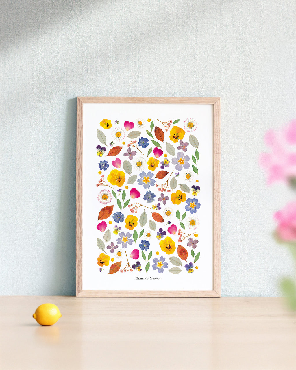 Affiche herbier - Souvenir A4