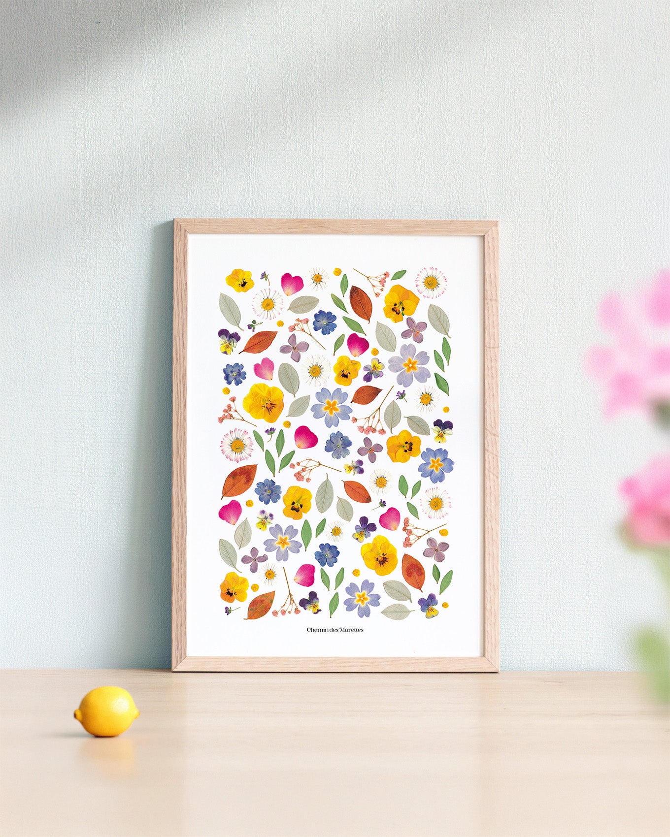 Affiche herbier - Souvenir A4