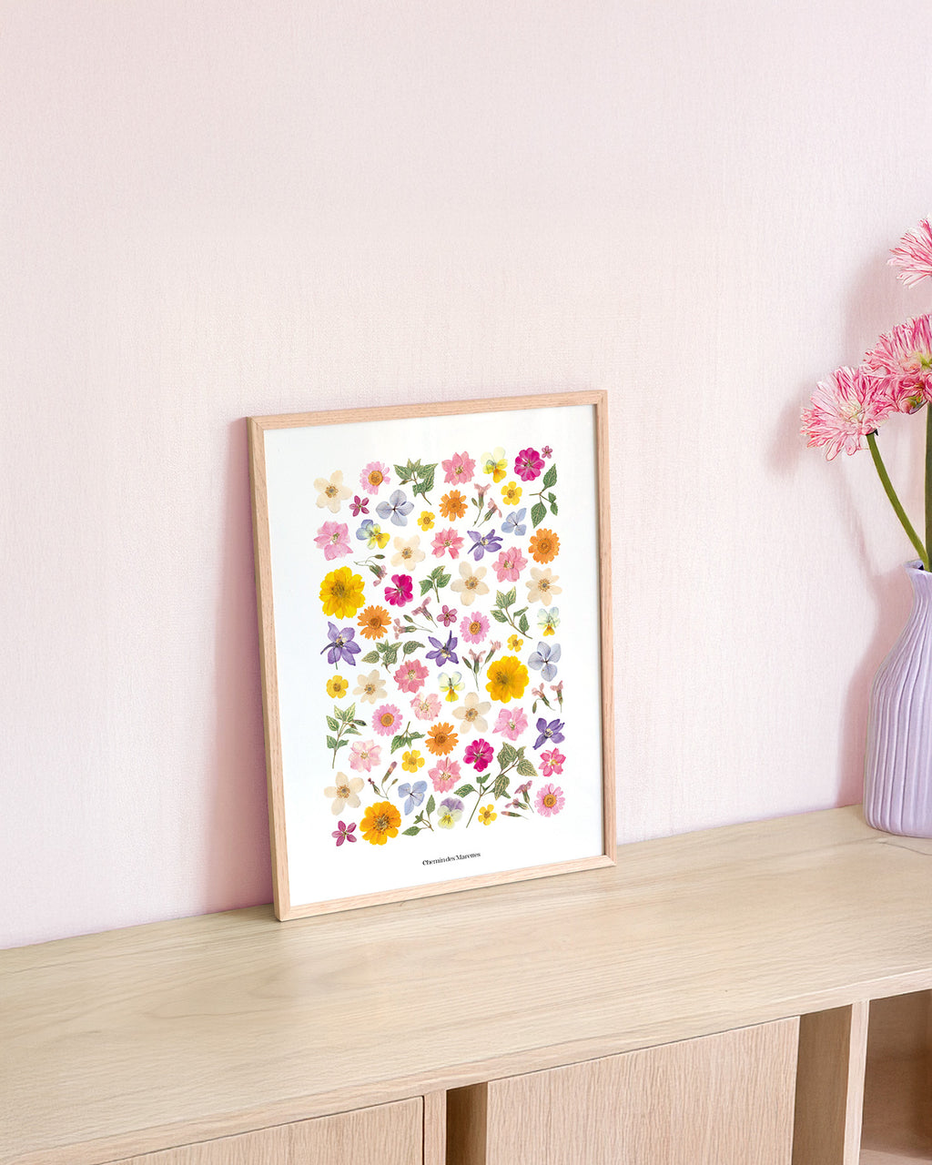 Affiche Herbier - Poème