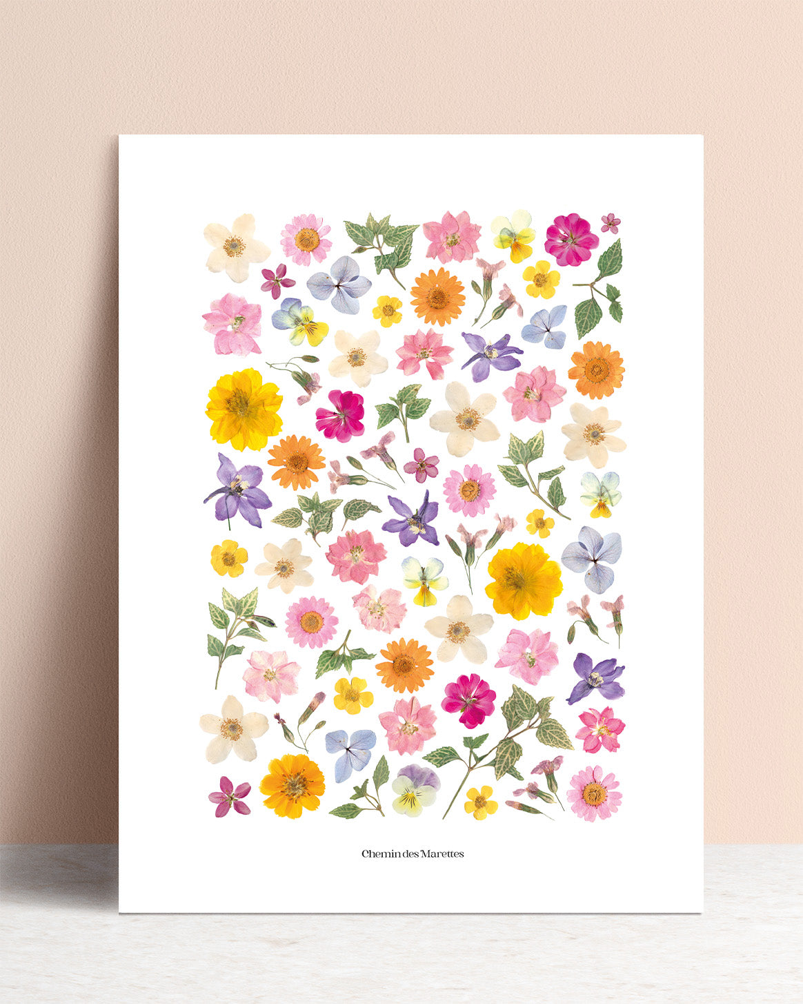 Affiche Herbier - Poème