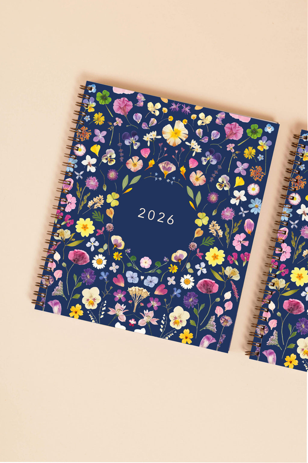 Agenda 2026 format bureau - bleu