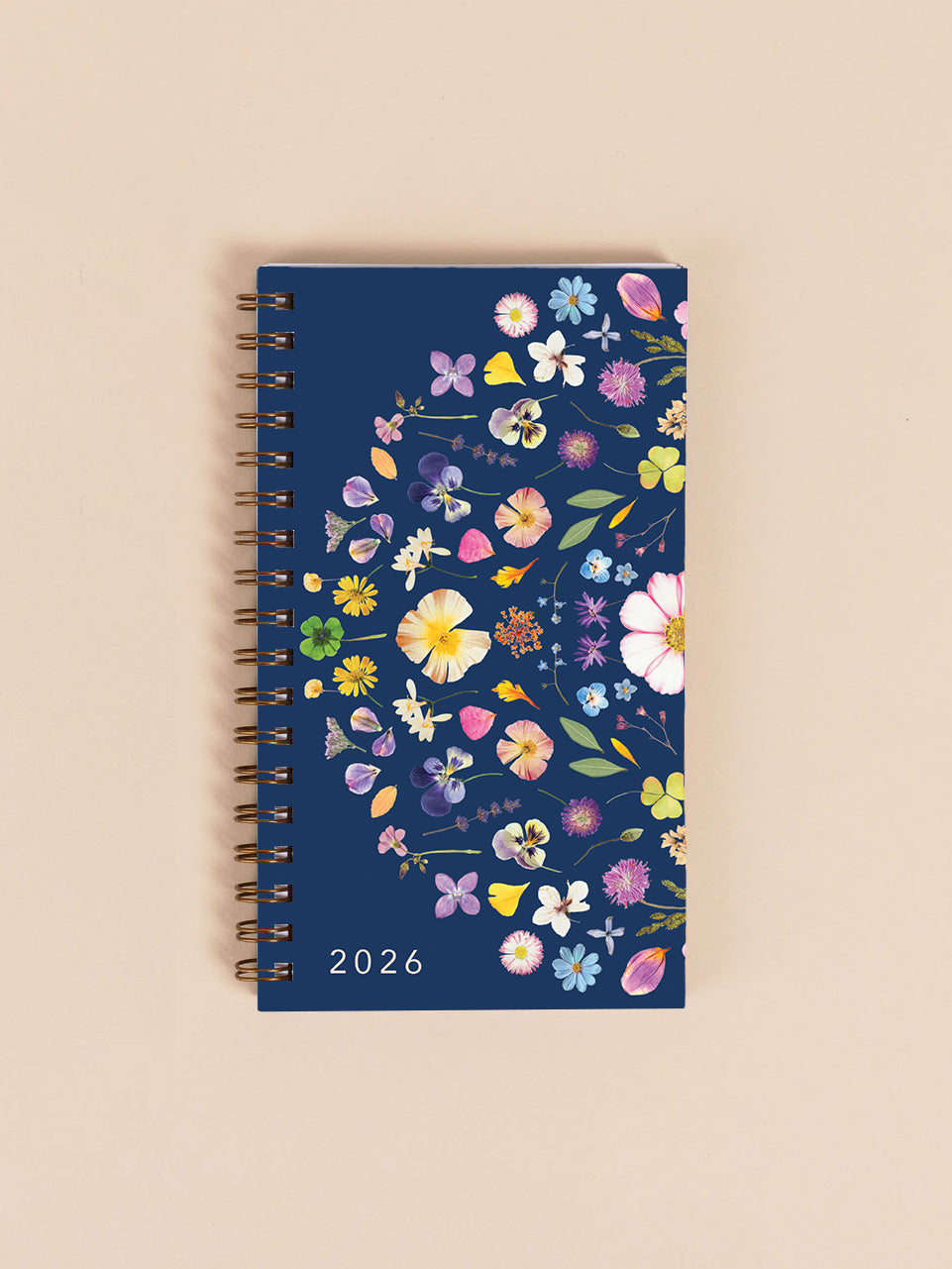 Agenda 2026 format poche - bleu