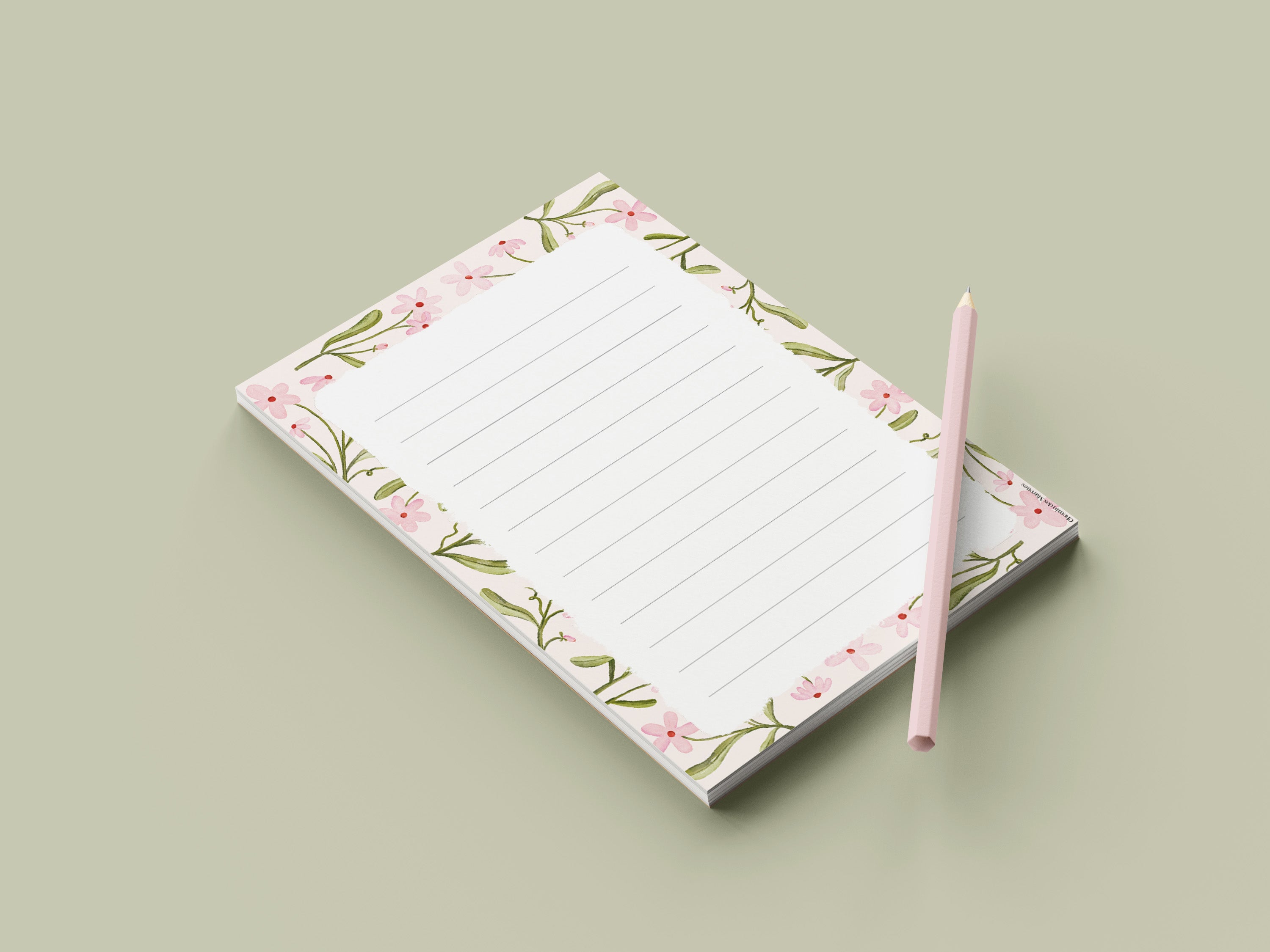 Bloc-notes Flower Club