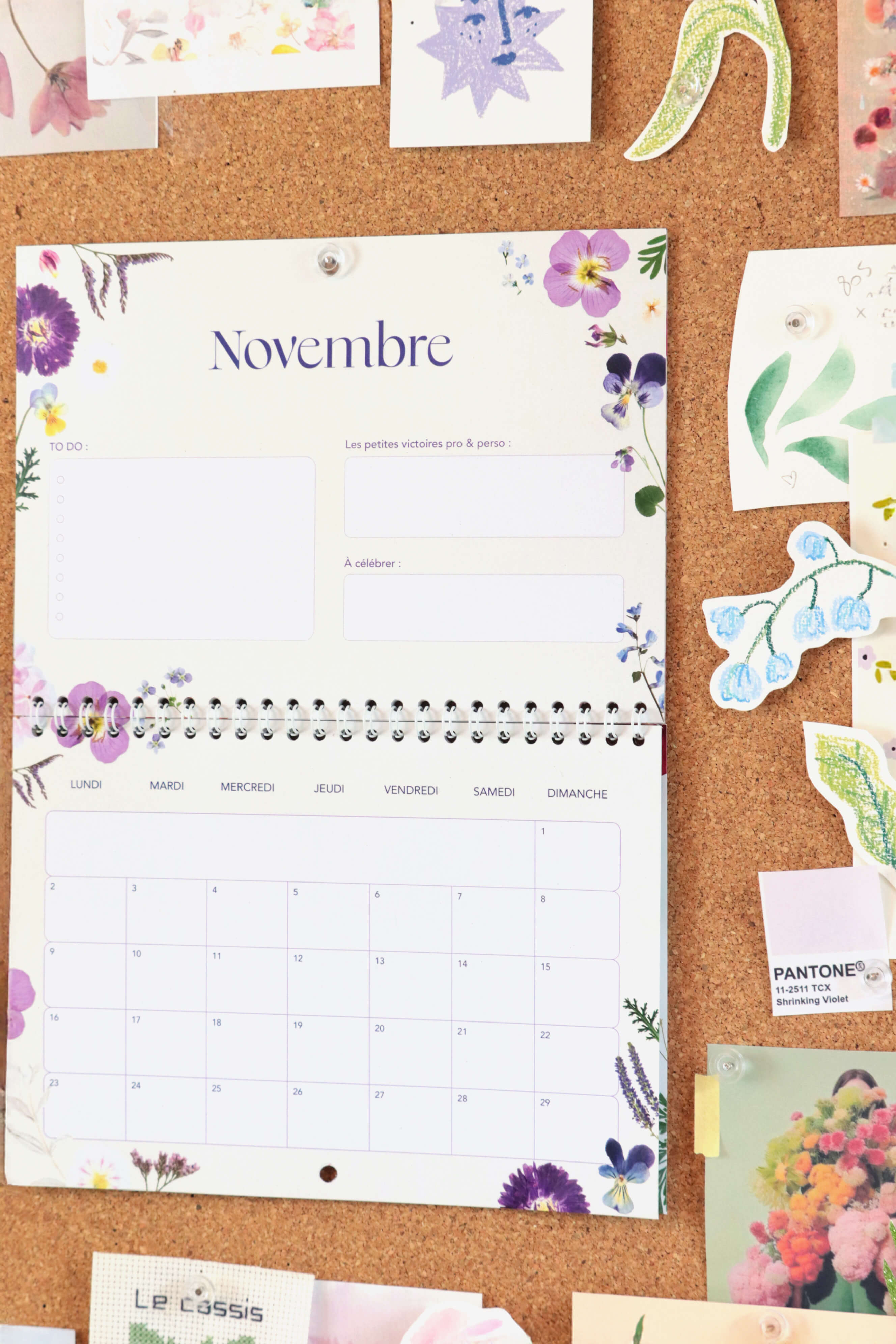 Calendrier mural 2026