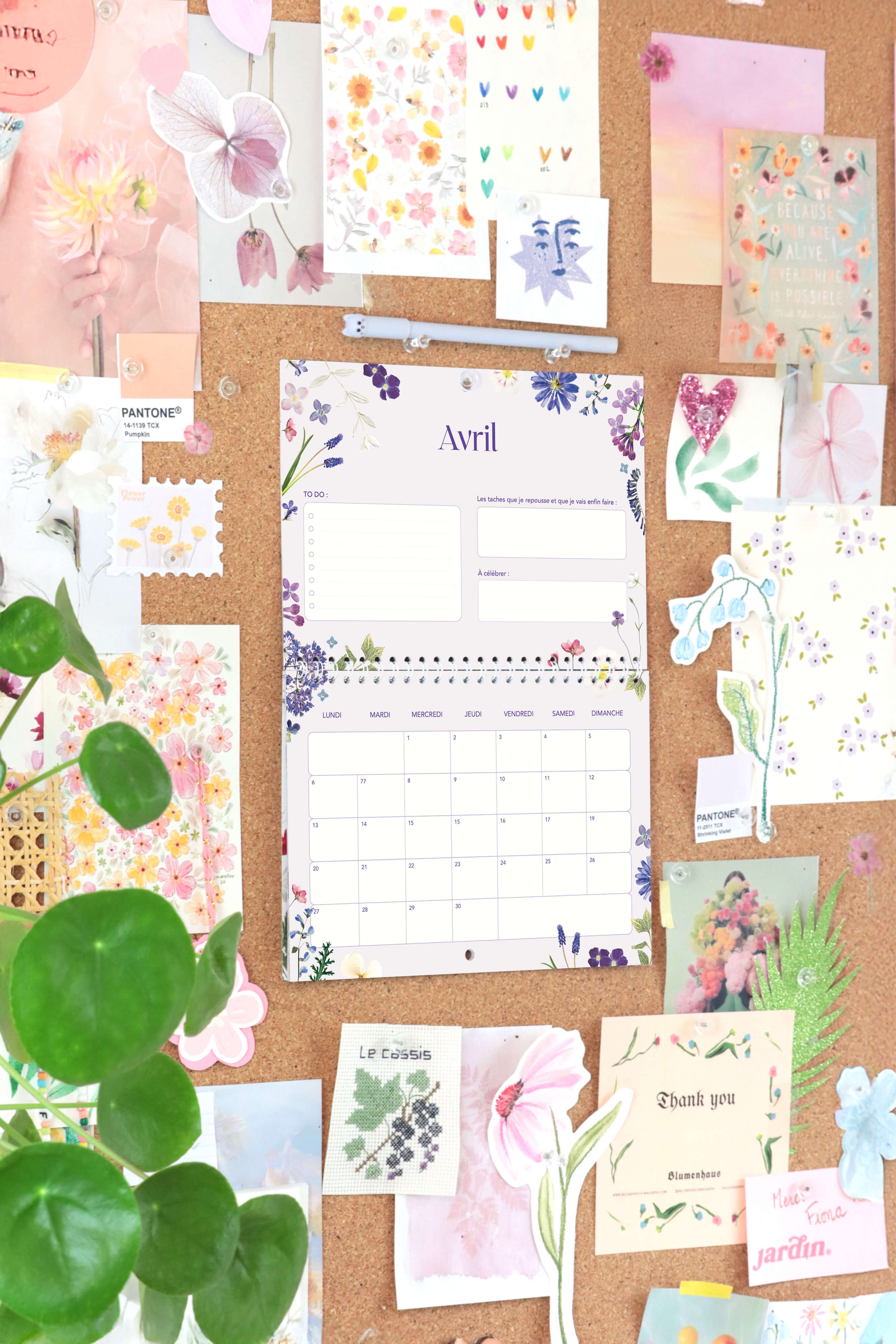 Calendrier mural 2026