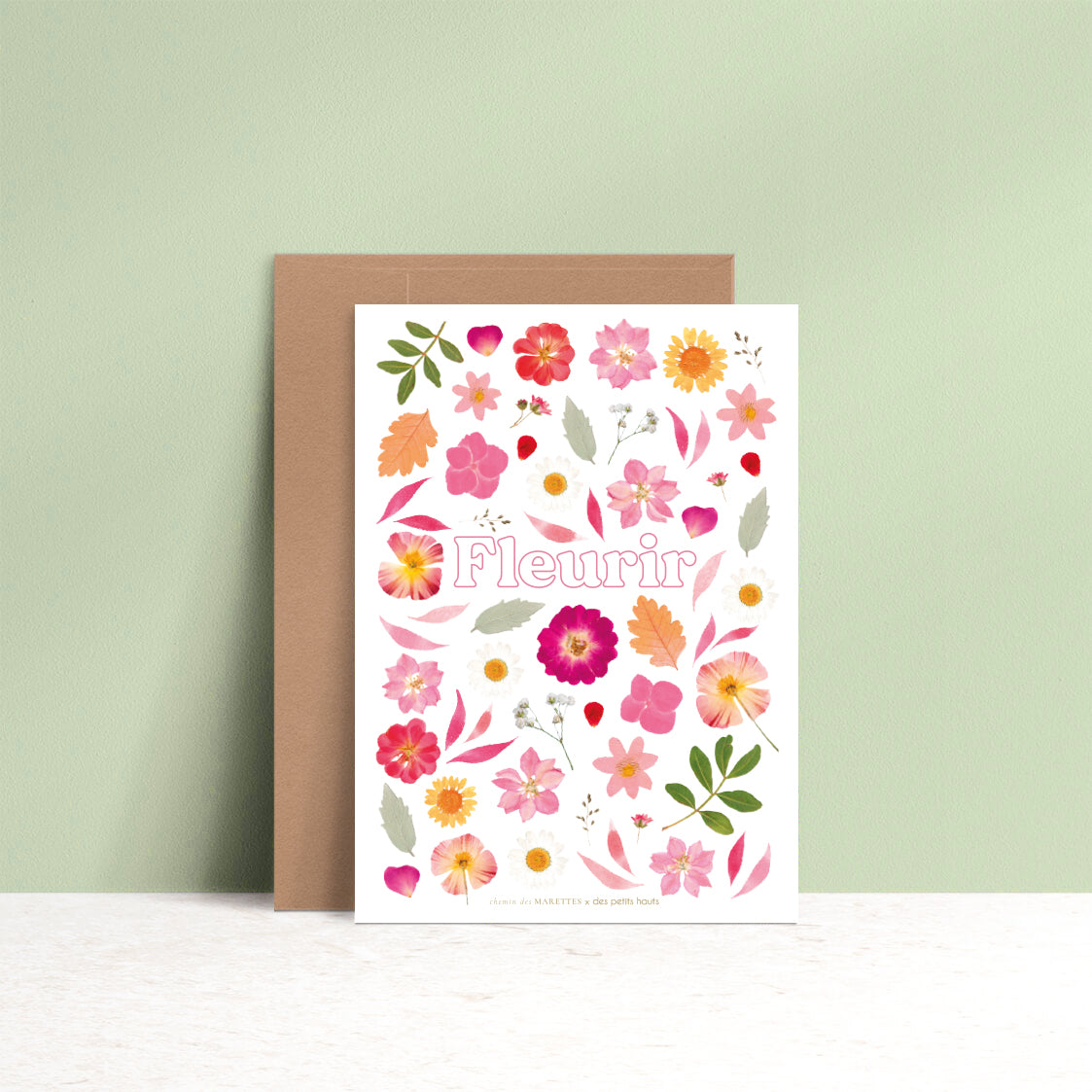Carte Fleurir