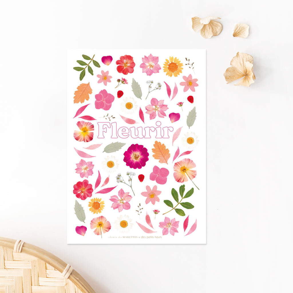 Carte Fleurir