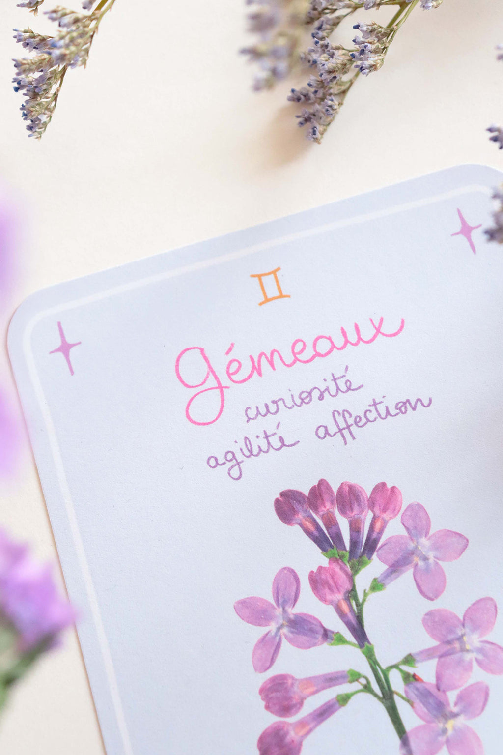 Floroscope - 12 cartes signes