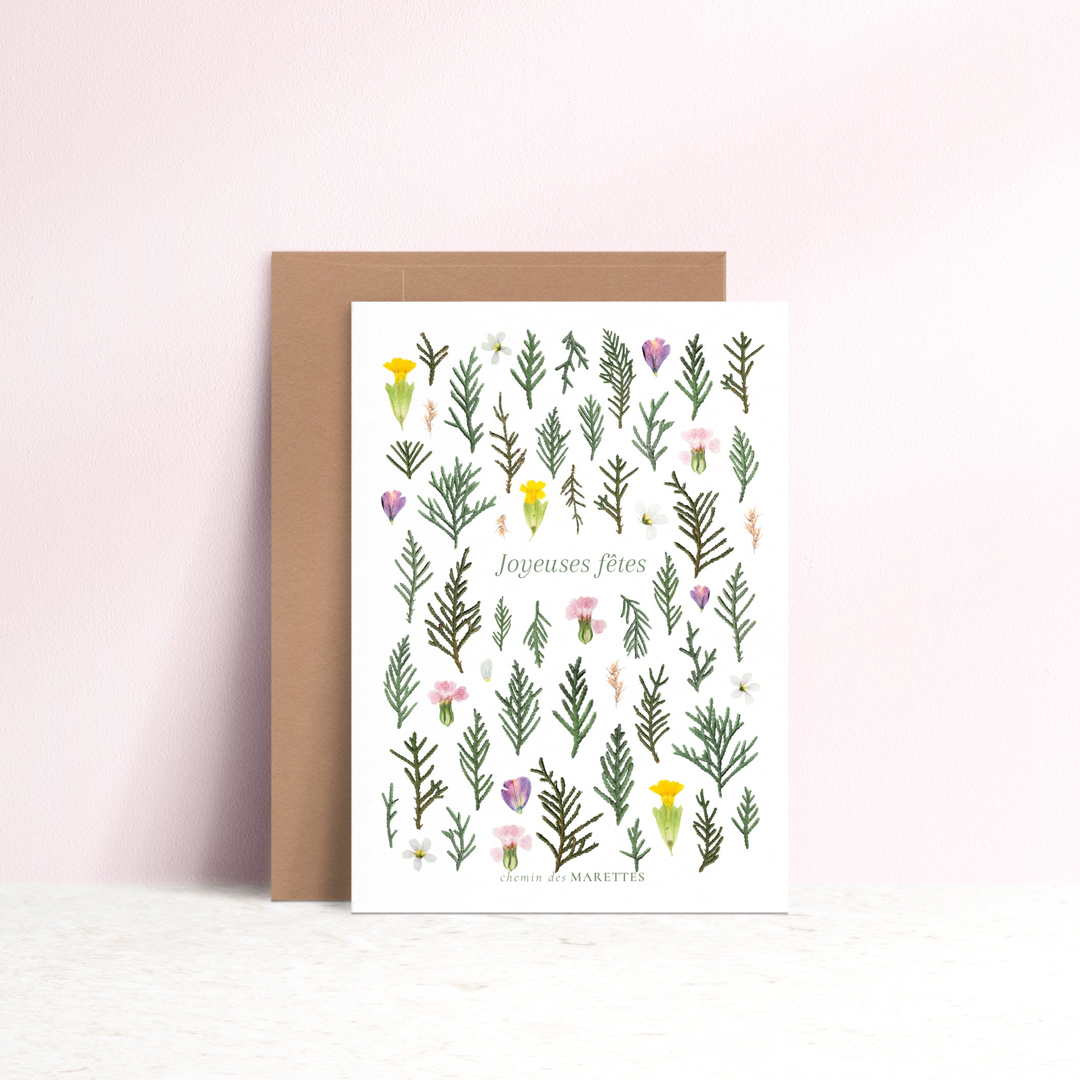 Carte Joyeuses Fêtes