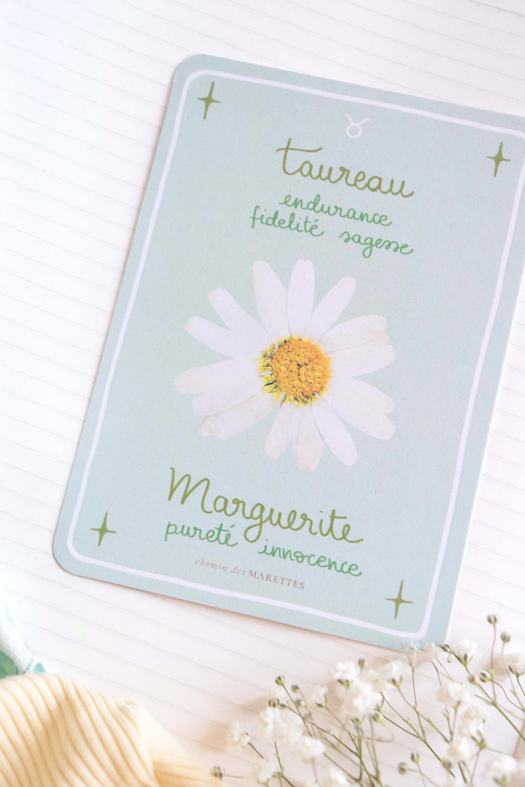 Floroscope - 12 cartes signes