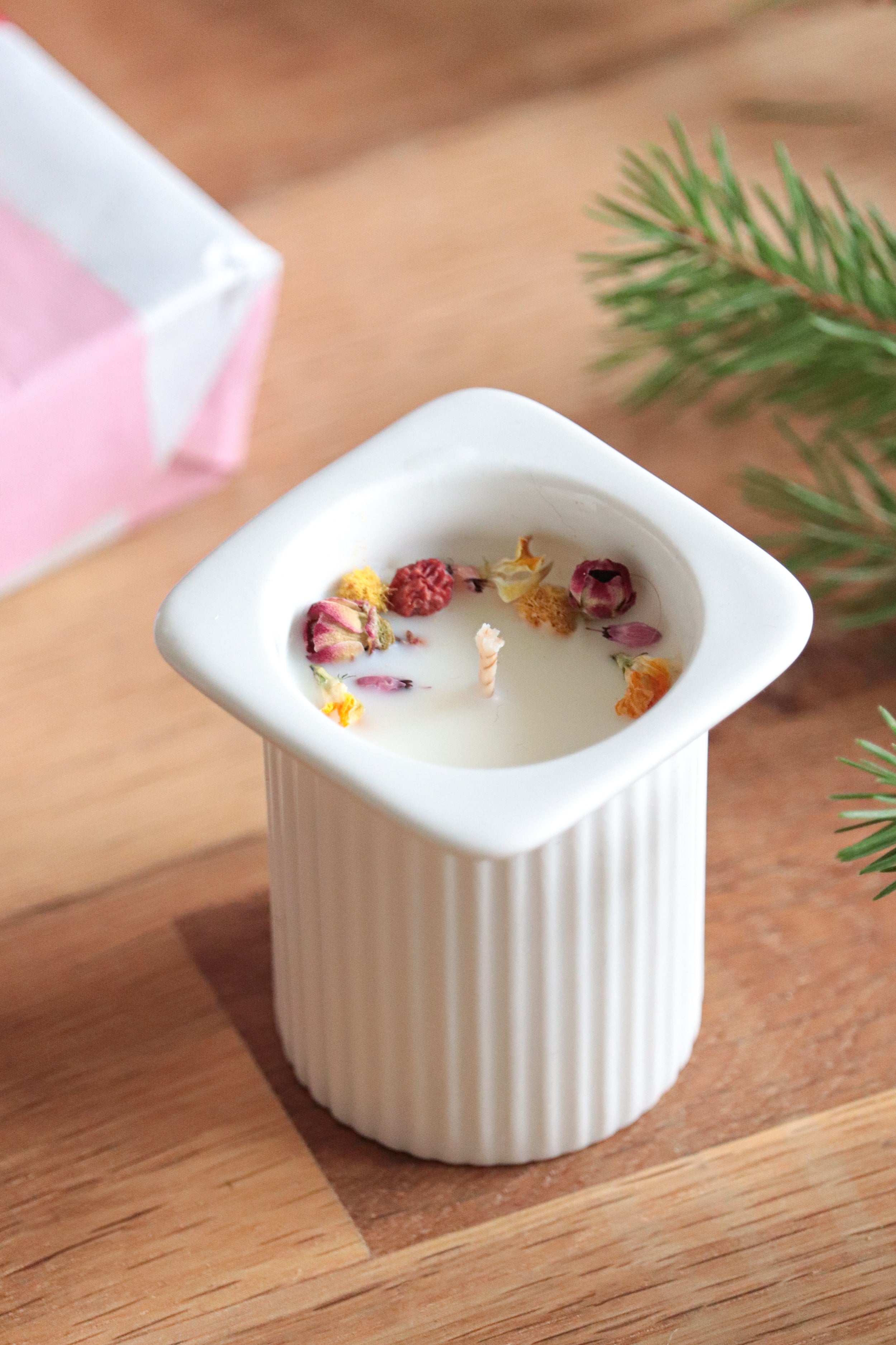 Pack bougie "petit suisse" + pin's