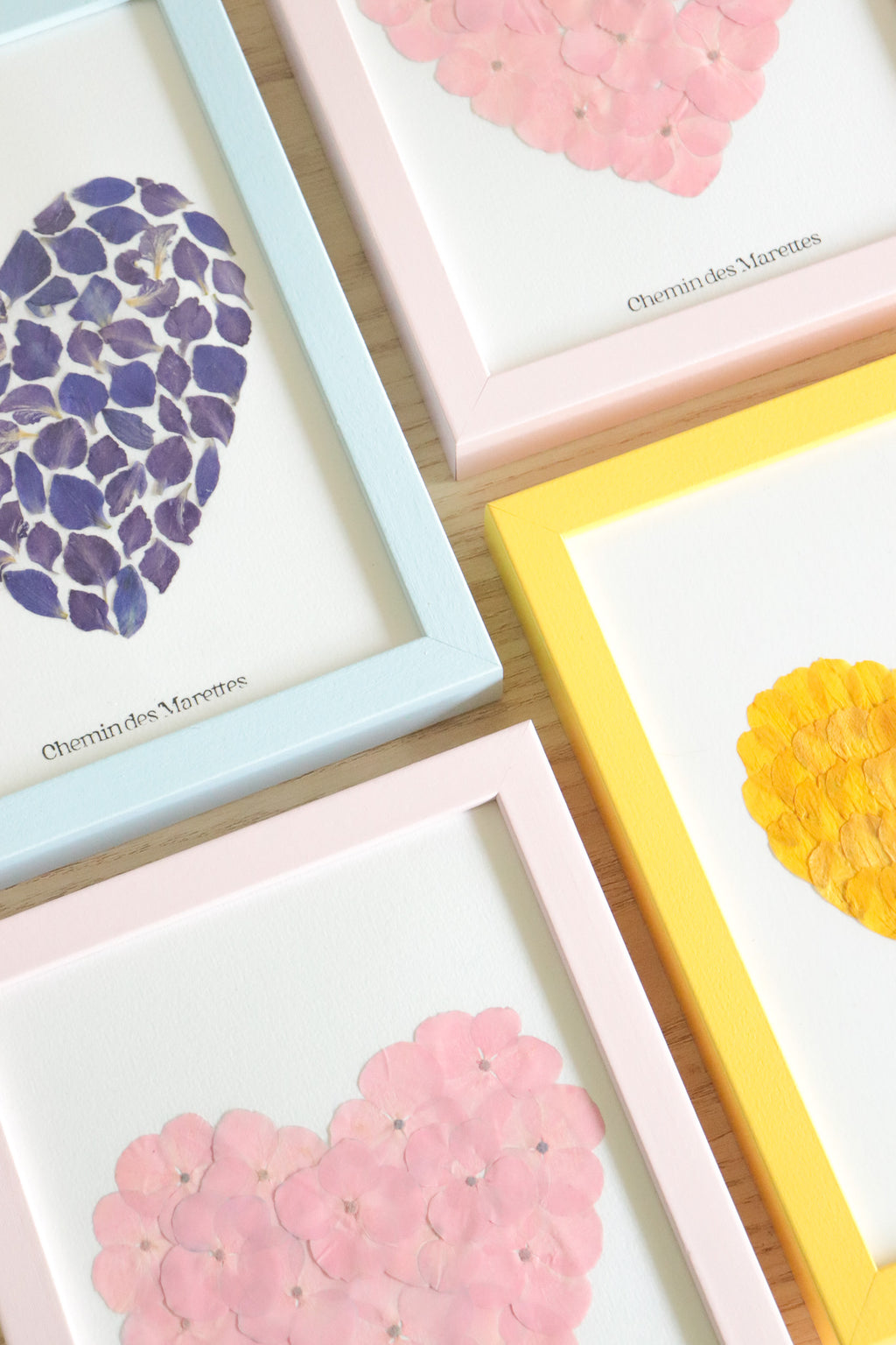 Herbier Petit Coeur - bleu