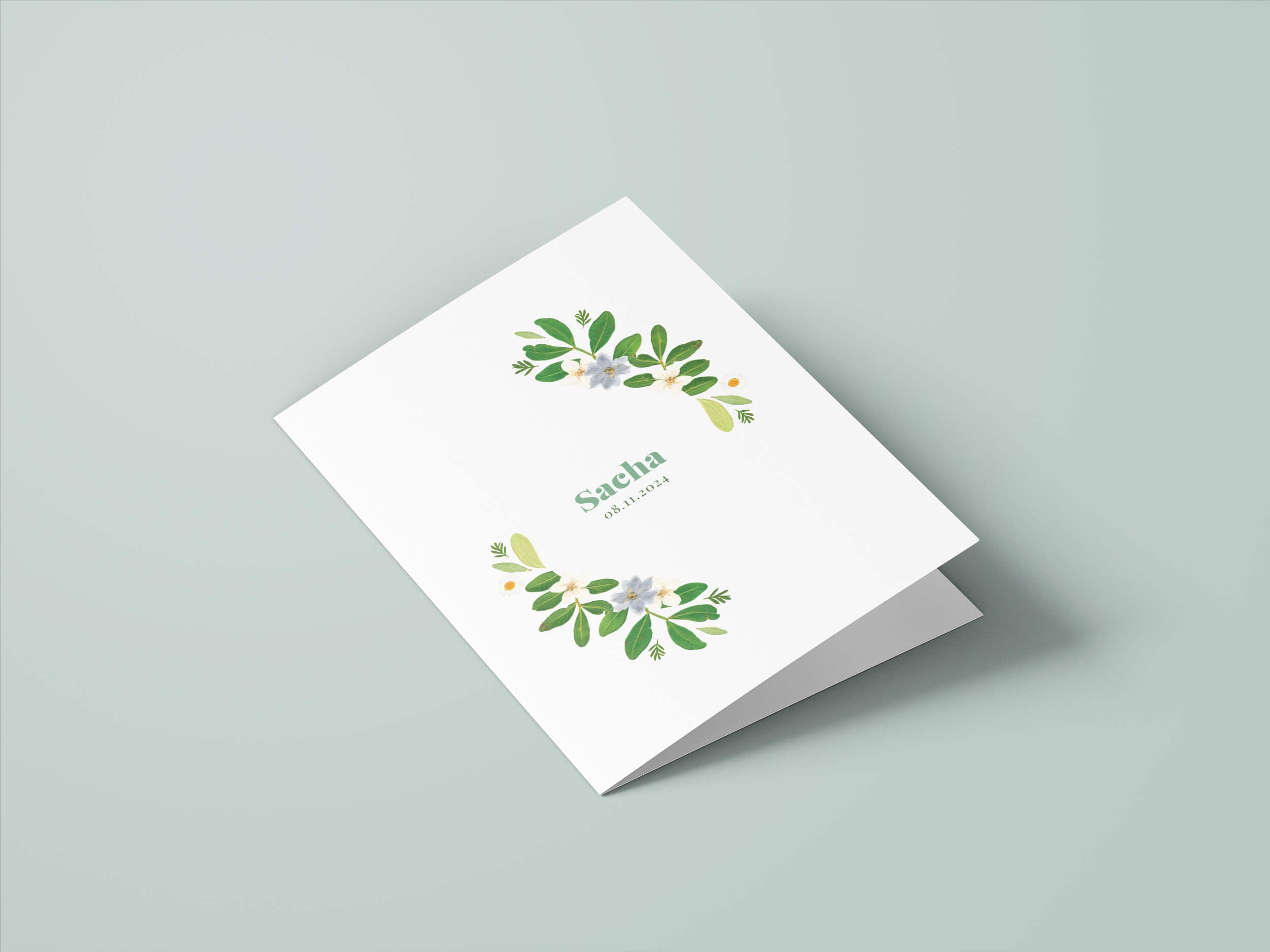 Faire-part  Pistachier