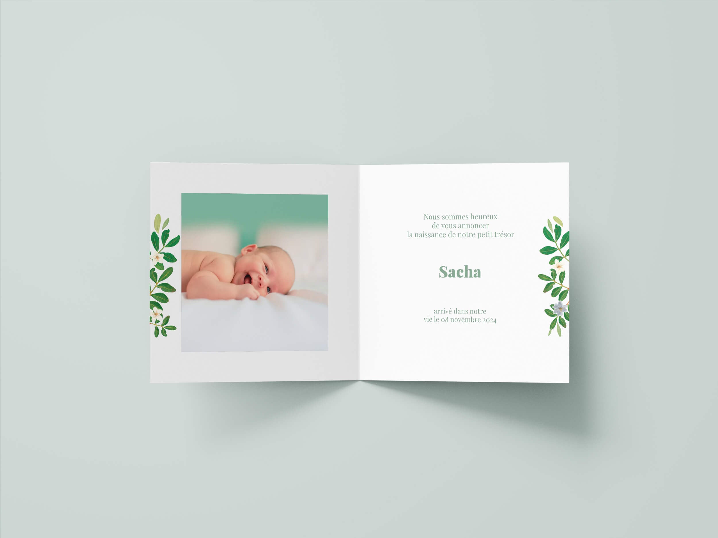 Faire-part  Pistachier