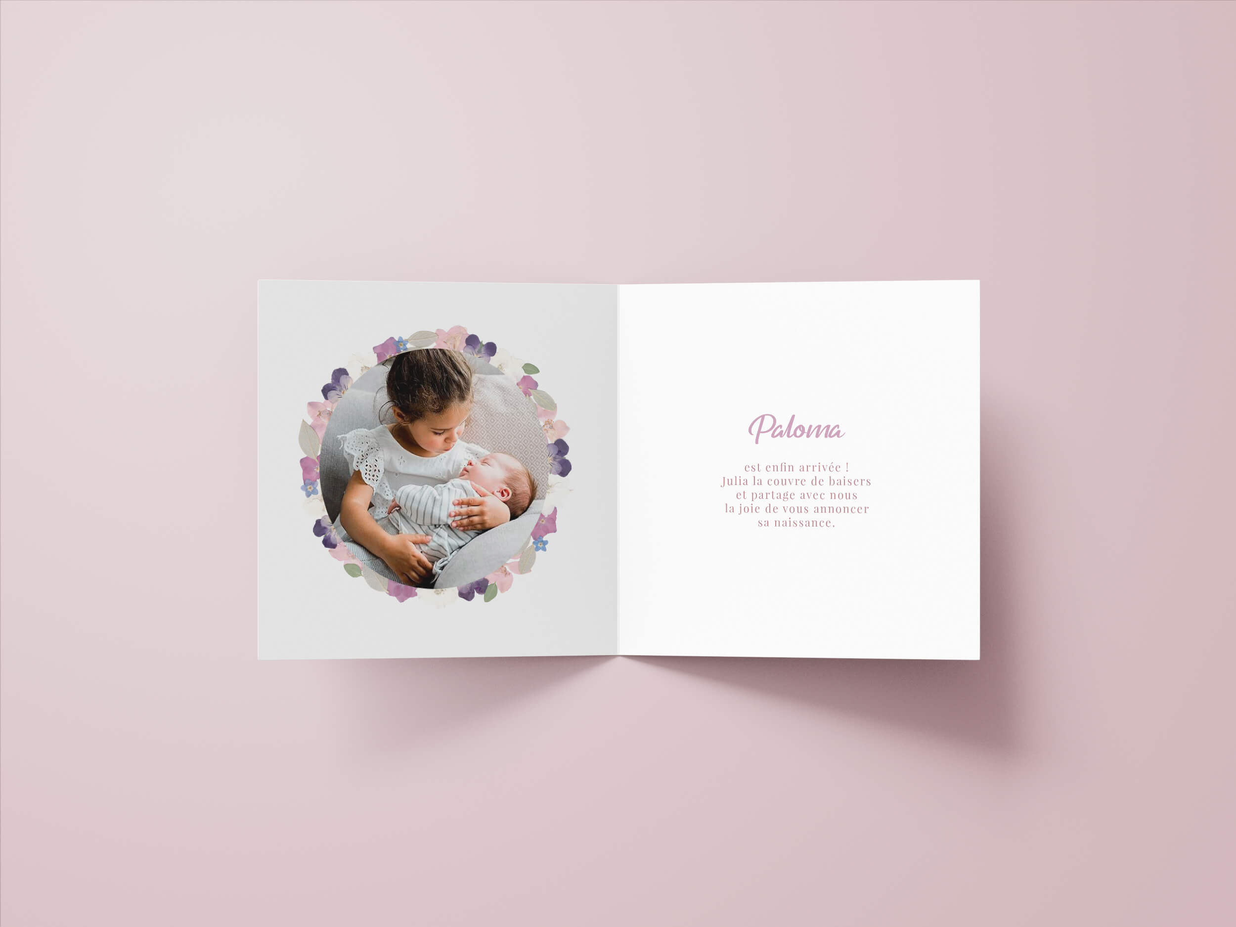 Faire-part Tendresse