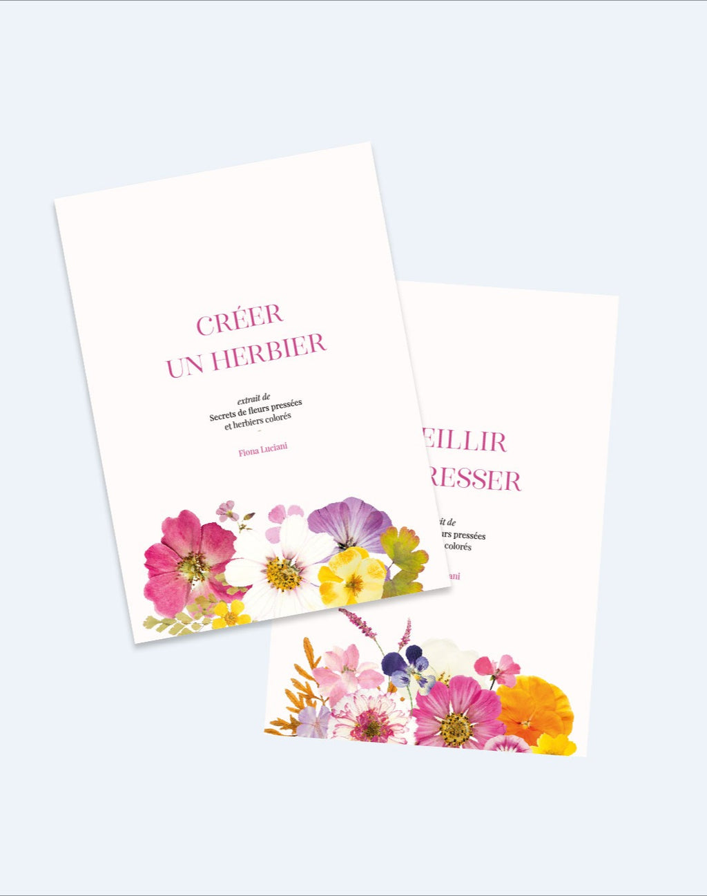 Guide PDF Fleurs pressées : Cueillir, Presser & Créer un herbier
