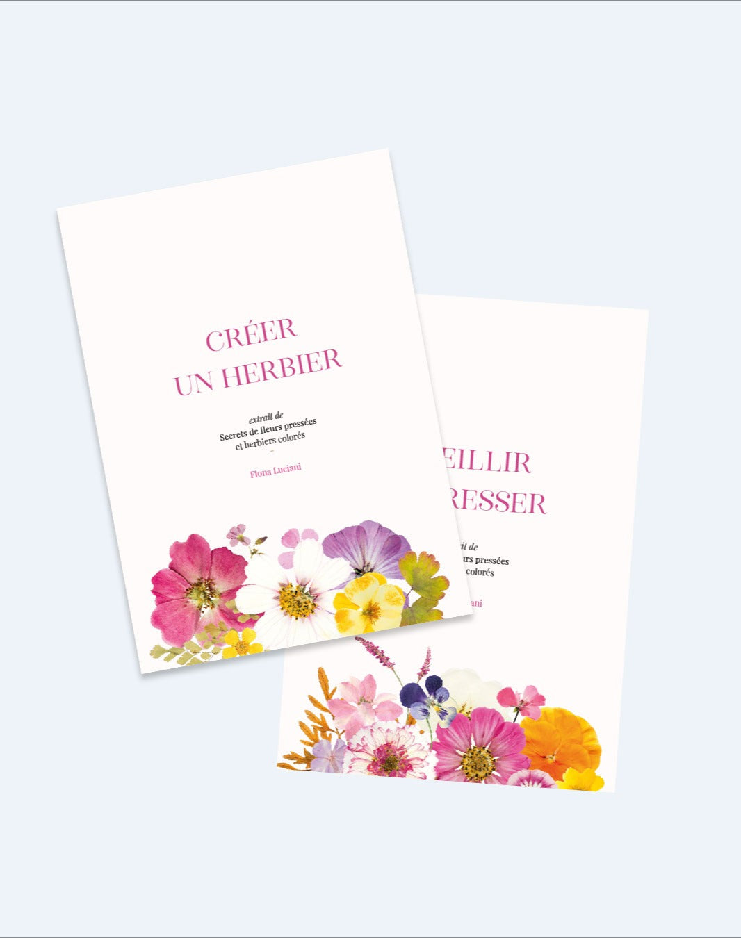 Guide PDF Fleurs pressées : Cueillir, Presser & Créer un herbier
