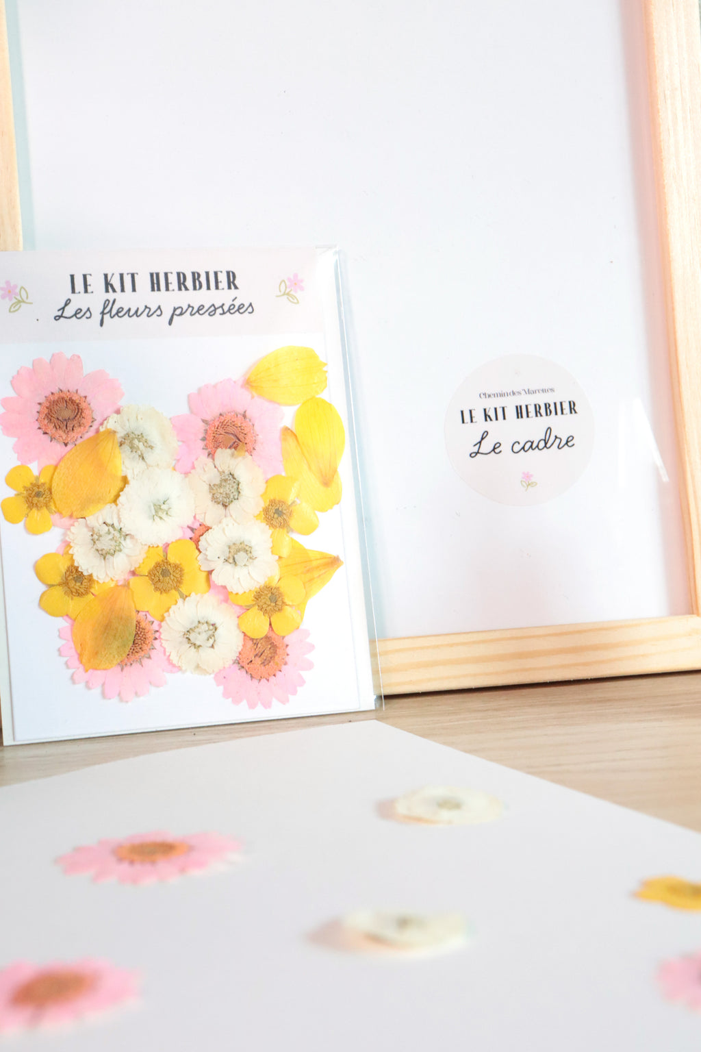 Kit DIY herbier - rose