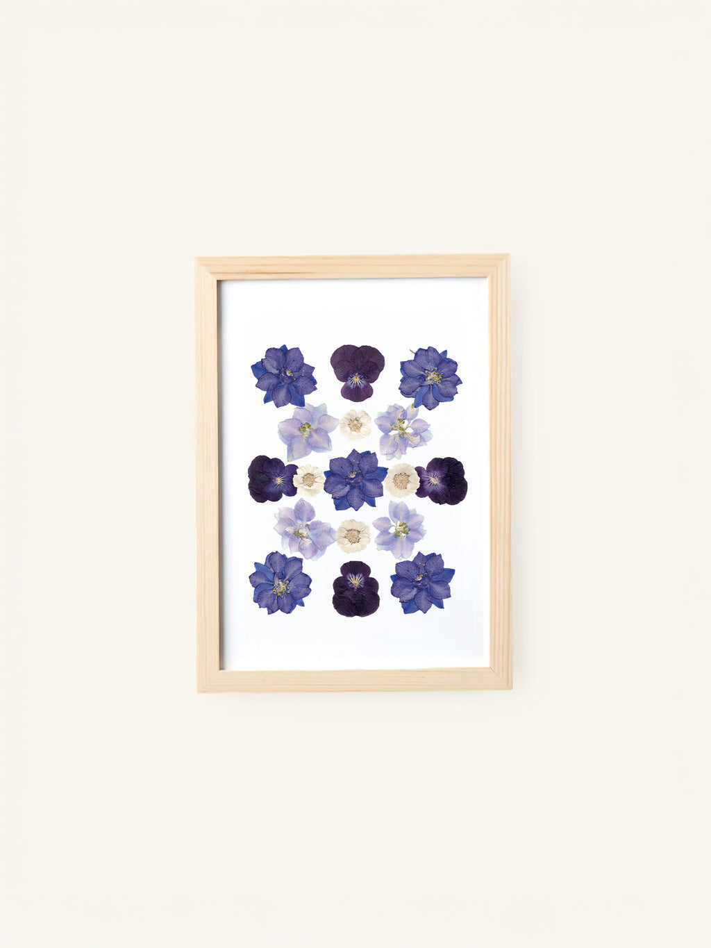 Kit DIY herbier - bleu