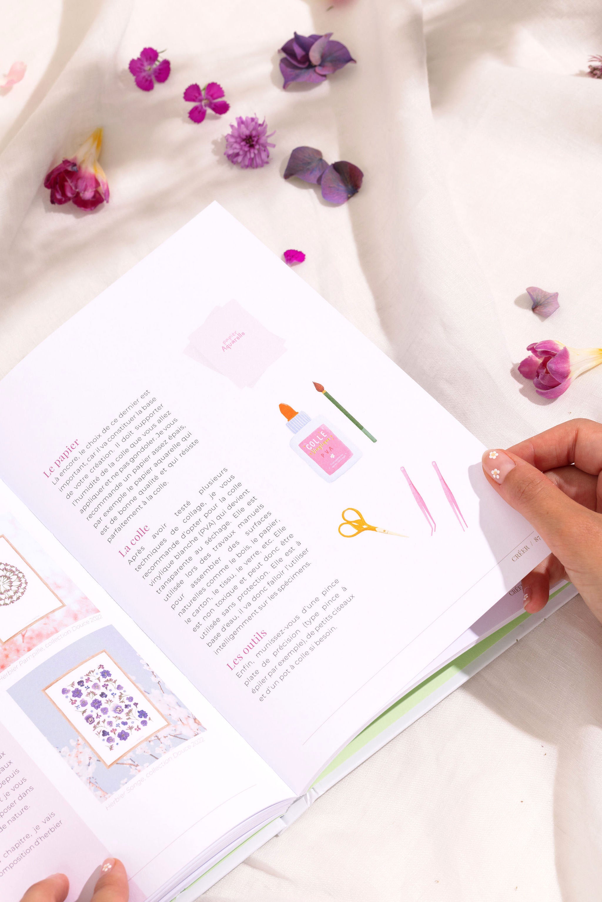 Livre - Secrets de Fleurs Pressées