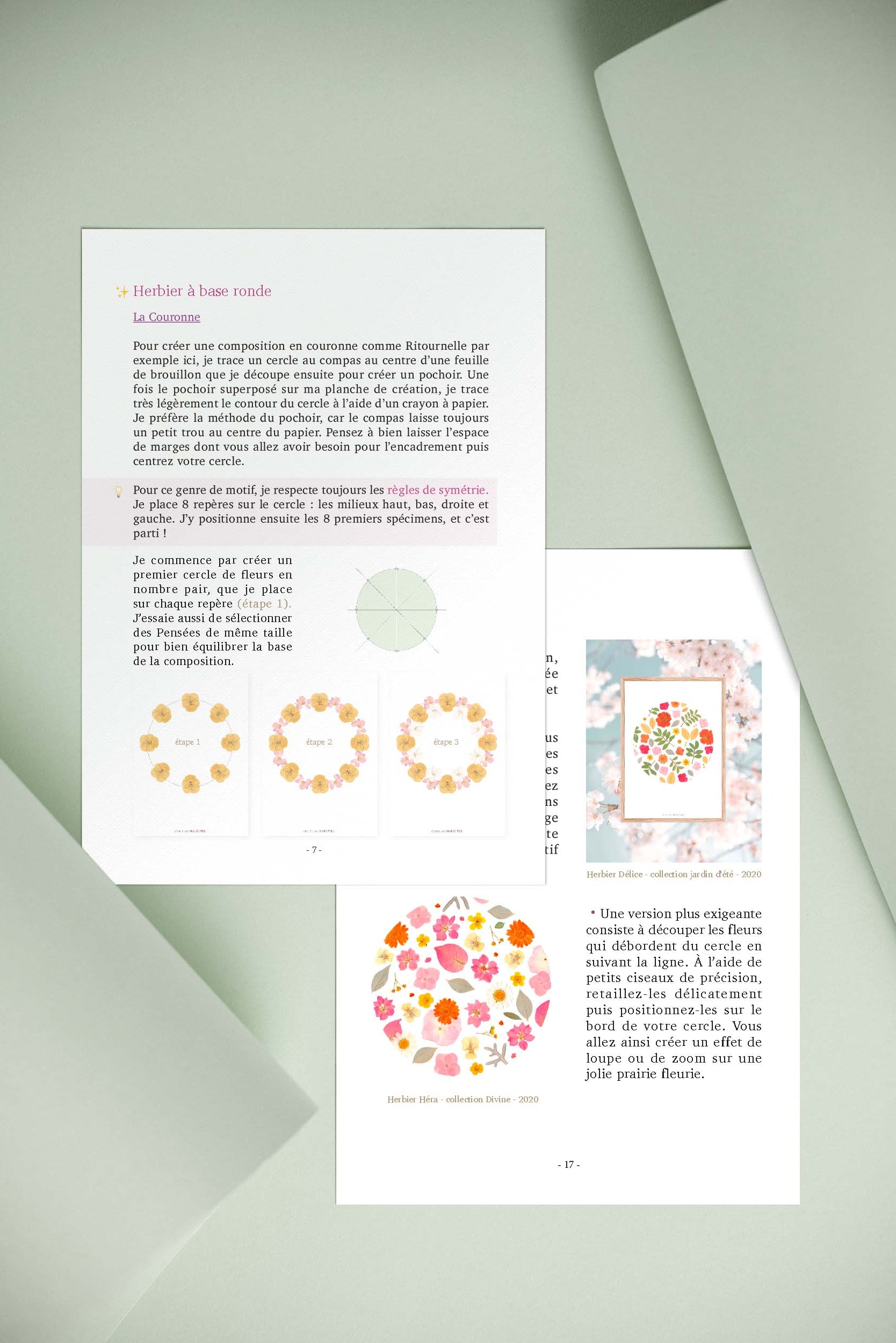 Guide PDF Fleurs pressées : Créer un herbier