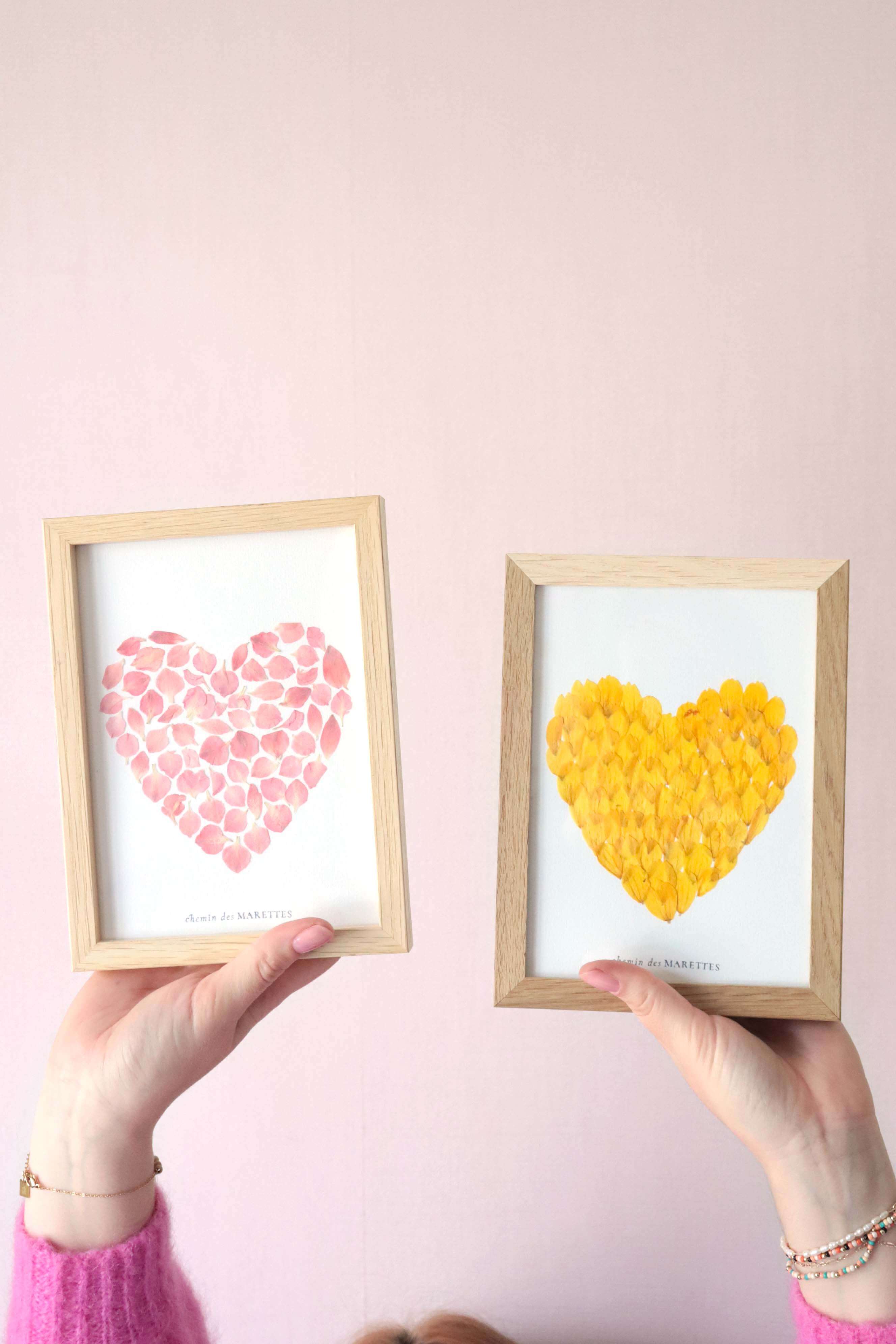 Herbier Petit Coeur jaune