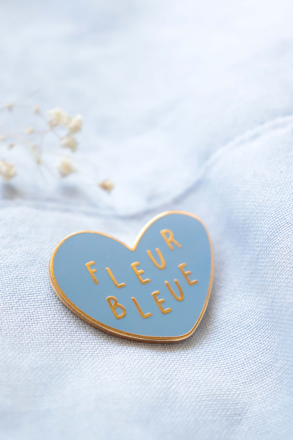 Pin's Fleur Bleue