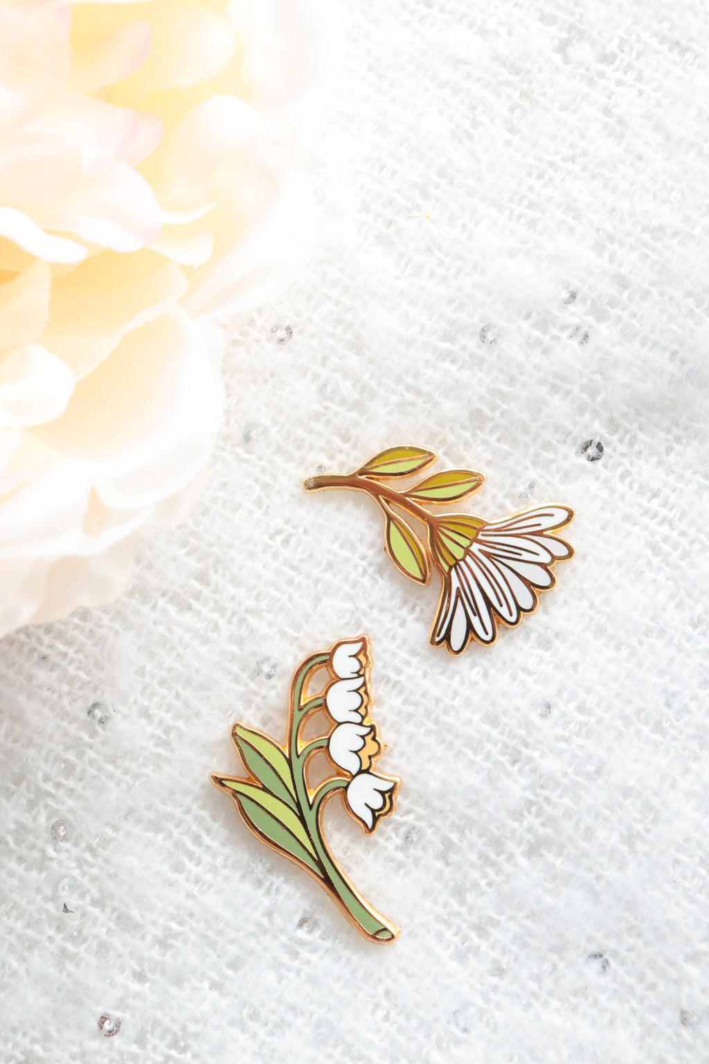 Pin's Marguerite blanche