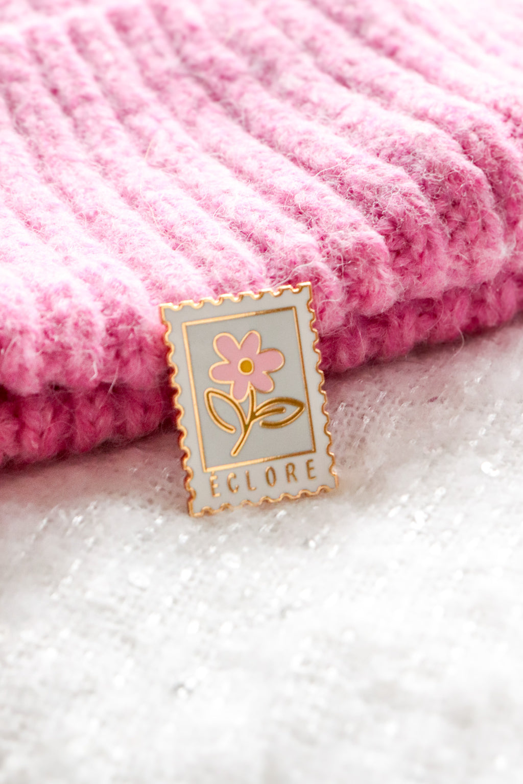 Pin's Timbre Éclore