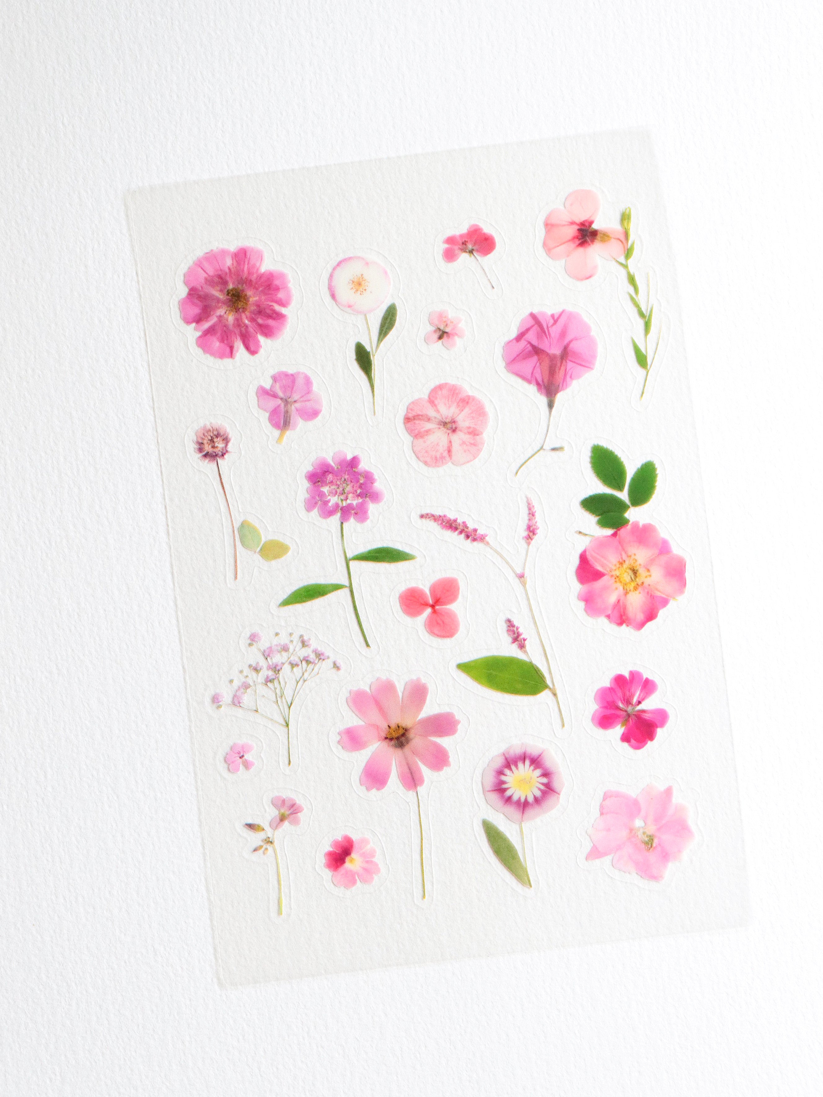 Planche de stickers fleurs – Passion