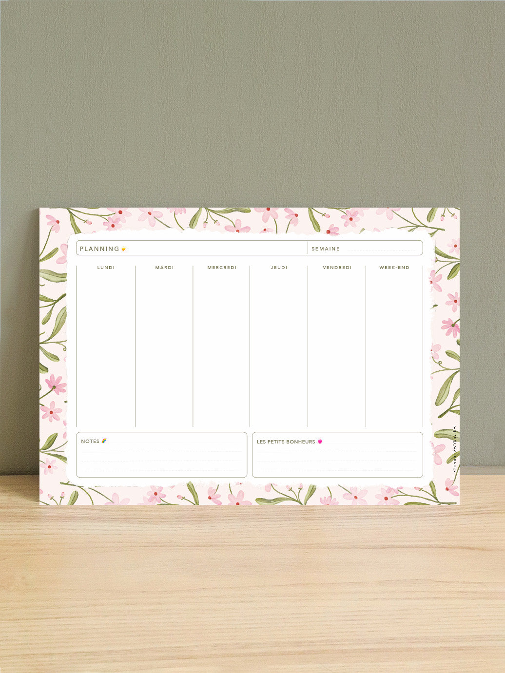 Semainier Flower Club