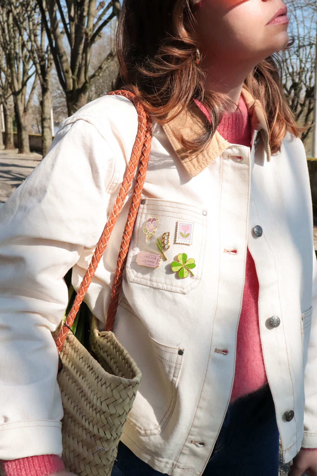 Pin's Trèfle à 4 feuilles