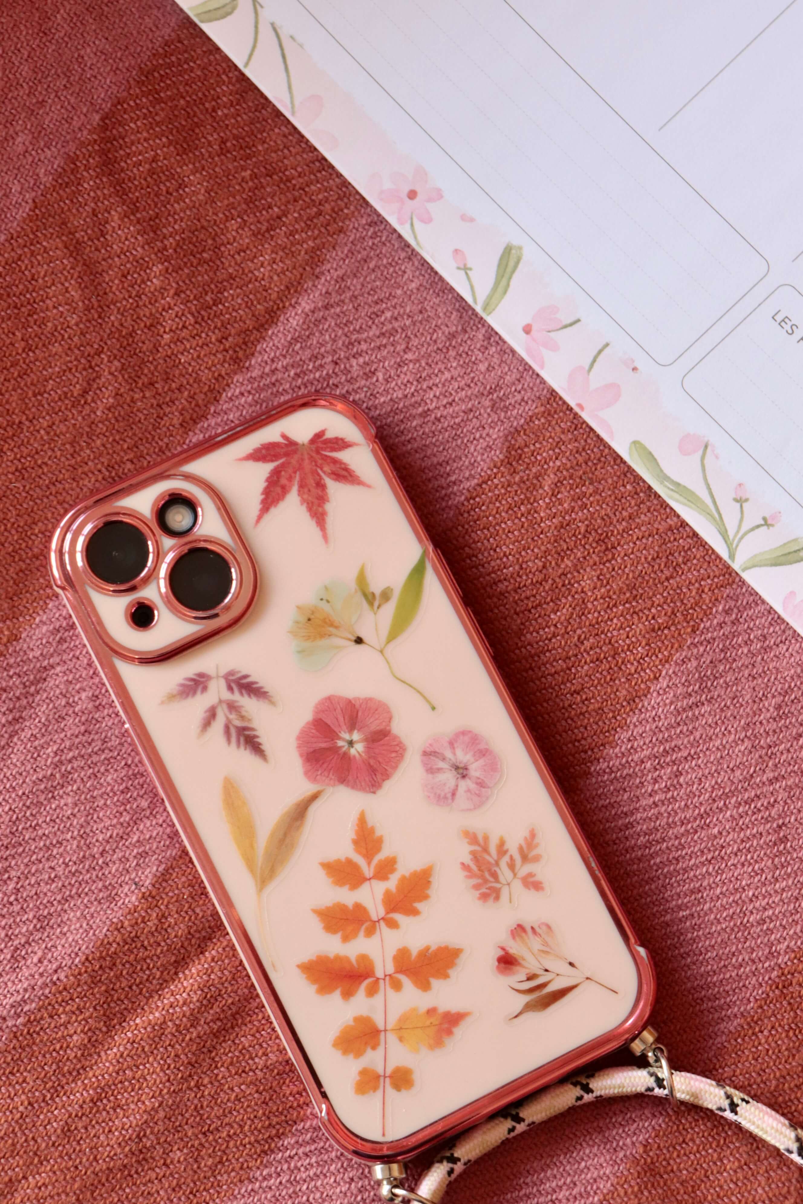 Planche de stickers fleurs – Cosy